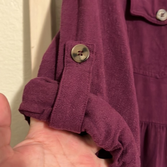 White Birch- Amazing Purple Multi-Tier Dress - Picture 2 of 10